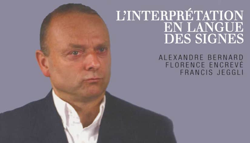 Livre : l&rsquo;interprétation en langue des signes